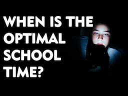 Stop Making Teens Go to School Early in The Morning