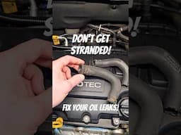 THIS is why you fix oil leaks!