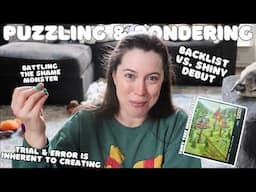 cozy corner chat | using my real name, shiny debuts vs. building backlists, & the shame monster