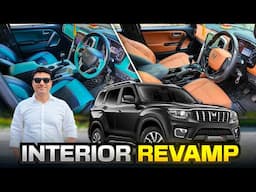 SCORPIO-N OWNER CHANGED INTERIOR 3RD TIME & FINALLY SATISFIED | Z2 BASE MODIFICATION | 📞7977493577