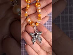 🦋 #diyjewelry #beadedjewelry #beadedbracelet #beads #shorts #bracelets