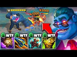 I COPIED THE RANK 1 DR. MUNDO BUILD, AND OH MY GOD IT'S BROKEN! (750 AD ONE SHOTS)
