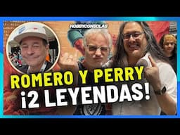 JOHN ROMERO (Doom) y ROLAND PERRY (Amstrad CPC) en Retro Barcelona. ¡Ídolos!
