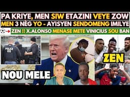 🚨PA KRIYE, MEN SIW ETAZINI VEYE ZOW, TRUMP FENK PASE ICE LÒD POU PLIS DEPÒTASYON - PNH BAY 3 NÈG YO