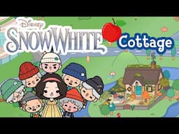 SNOW WHITE and the Seven Dwarfs Cottage using Misty Cottage House not FREE TOCA BOCA Home Ideas