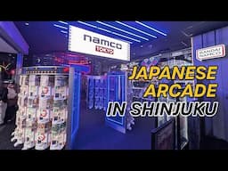 Inside Japan's Futuristic Arcade | Crane Games & Gashapon in Kabukicho Shinjuku | Bandai Namco Tokyo