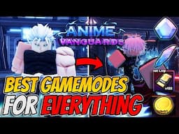 The *BEST* Game modes To Farm In Anime Vanguards Update 5