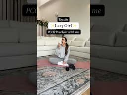 ✨Lazy Girl✨ workout for PCOS! #pcos