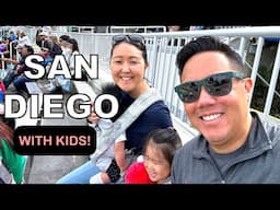 SAN DIEGO VLOG with a Baby and Toddler, Thoughts on Sea World, New Children's Museum, San Diego Zoo!