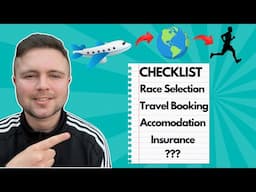 My Checklist For Running Marathons And Ultramarathons Far From Home (Including Abroad)