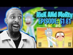 First Time Watching Rick and Morty Season 1 Episode 1 Pilot REACTION! (Reupload)