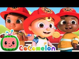 Firefighter Boogie! 🚒🔥 | Cocomelon | Dance Party Songs 2025 🎤 Sing and Dance Along 🎶