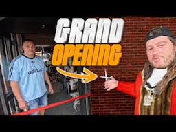 Honoured To Officially Open His Collectable Store..
