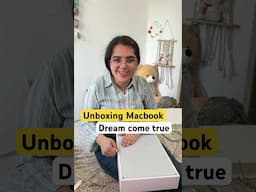 Unboxing my new apple mackbook air 😍😍 #iitbombay #apple #macbook