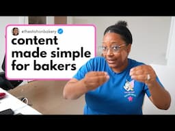 Simple Content Ideas for Bakers in May
