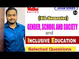 SELECTED QUESTIONS - 4th semester ✅||Of 2 papers