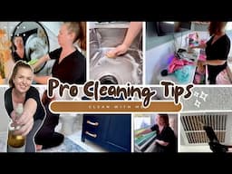 How to get a CLEAN and Tidy Home (24 Habits that CHANGED my Life)