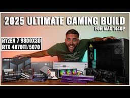Building The Perfect 1440p Gaming PC For 2025 😮 | 9800X3D + RTX 4070ti / RTX 5070