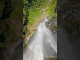 Avata 2 vs the tallest waterfall in the world  🤯 #fpv #avata2 #peru #waterfall