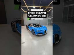O ÚNICO BUGATTI CHIRON do BRASIL! 🤯
