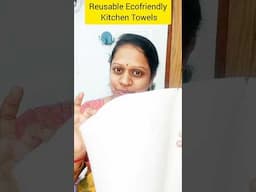 Eco friendly Kitchen Towels #shorts #kitchentowels #ecofriendly #ecofriendlyliving