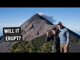 We hiked to an ACTIVE VOLCANO! 🌋 (Acatenango & Fuego in Guatemala)