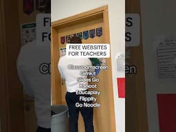 🚀 Free websites every teacher needs to know