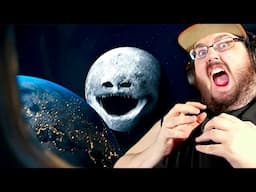 The Moon wakes up & The Moon Woke Up | EPISODE 2 (cosmic horror/astrophobia animation) REACTION!!!