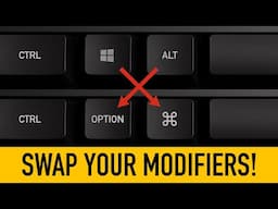 Use a Windows Keyboard on a Mac — Fix the Modifier Keys!