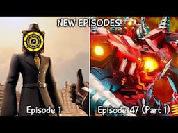 Skibidi Toilet Multiverse 1 - 47 (Part 1) All Episodes (60 FPS REMASTERED) Upgraded Titans (Ep. 48?)