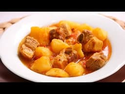 Patatas Guisadas con Costillas ¡Súper Tiernas!