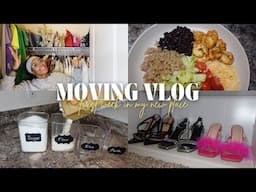 MOVING VLOG | MY FIRST WEEK IN MY NEW APARTMENT ✨