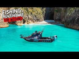24 Hours on Offshore Island | Spearfishing, Big Kingfish & Overnight Boat Camp!