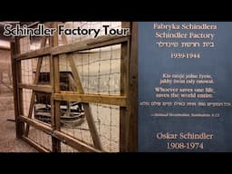 Oskar Schindler Factory Tour in Krakow, Poland (Holocaust Museum)