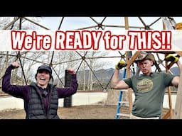 DIY Mountain Greenhouse Project Gets INTENSE!