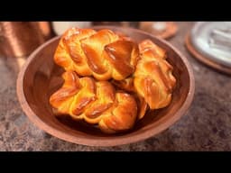 How to Make Beautiful Heart Shaped Dinner Rolls | Fun and Easy Bread Shaping Tutorial