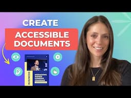 Make Accessible and ADA Compliant Documents | Tutorial