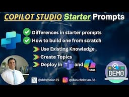 Copilot Studio Starter Prompts