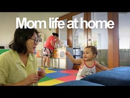 Mom life at home | what I cook for my 9 month old & going to baby play class 👶🏻
