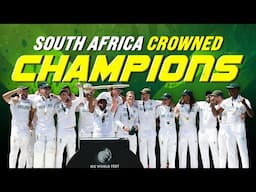 South Africa script history; crowned World Test Champions