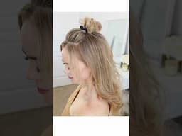 Half up Bunsy 🐰 #halfupdo #halfuphalfdown #hairtutorial #hairstyle #easyhairstyles #hair