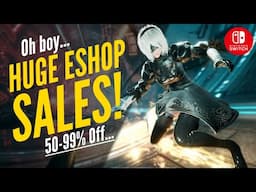 A HUGE Nintendo Eshop Sale | 50% - 95% off these GREAT GAMES!