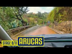WRC Rally Islas Canarias 2025 | Stage 8/11 Arucas - Firgas - Teror | POV Recce