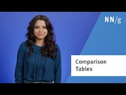 Comparison Tables: 5 Scenarios When Not to Use Them
