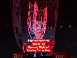 Beyoncé Performs "Jolene" On Opening Night of the Cowboy Carter Tour | Billboard #Shorts
