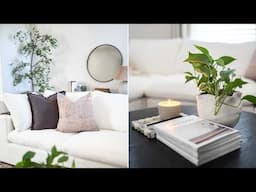 Spring Living Room Refresh for 2025 // New Sofatica Sofa, Cleaning & Decor Changes