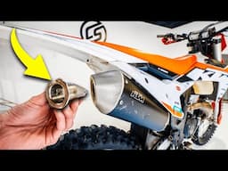 Dirtbike Spark Arrestor by FISCH for Factory Exhausts (Saves you $400+! Race and USFS Legal)