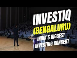 India’s BIGGEST Investing Concert | InvestIQ by FinGrad (Bengaluru) | Made HISTORY! 🥳🔥Trade Brains