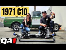 Only The BEST Suspension For Our C10 – Pulled Off The Shortbed