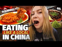 Trying Local FOOD in CHINA for the FIRST TIME